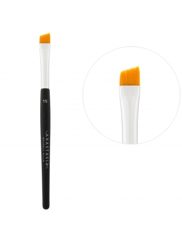 Brush 15 Perie Mini de Precizie pentru Sprancene - Fard si Pomade